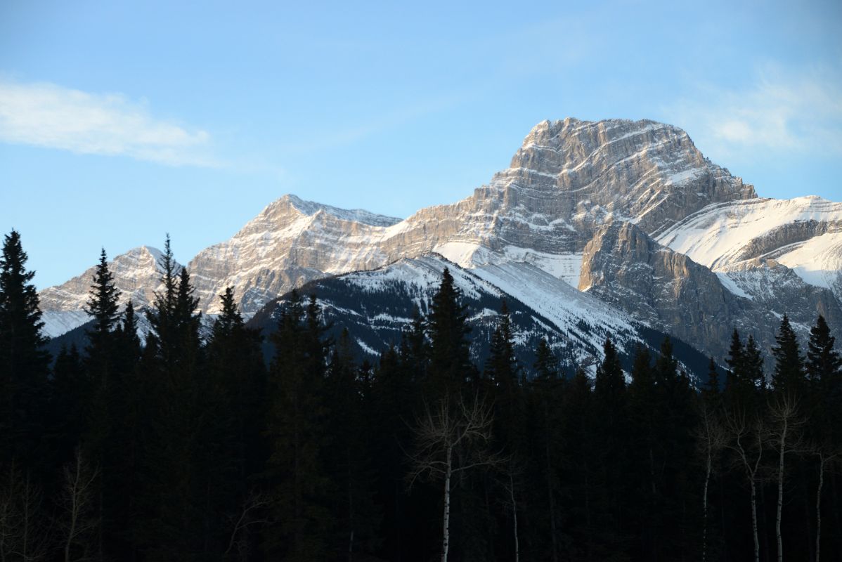 17A Mount Lougheed From Trans Canada Highway Before Canmore On The Way To Banff